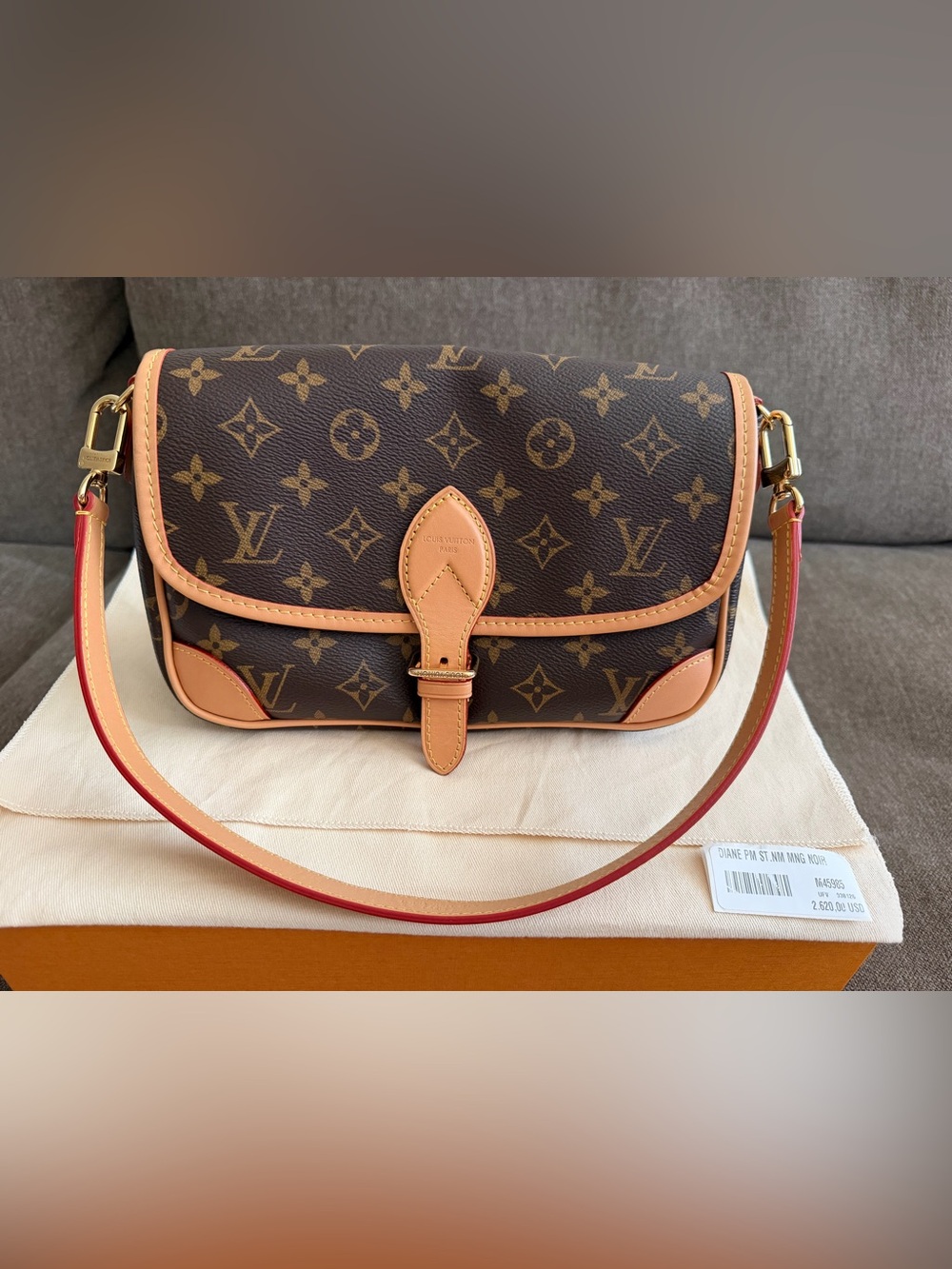Louis Vuitton - Diane - Monogram Canvas Crossbody